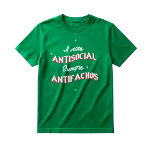 Playera A veces Verde