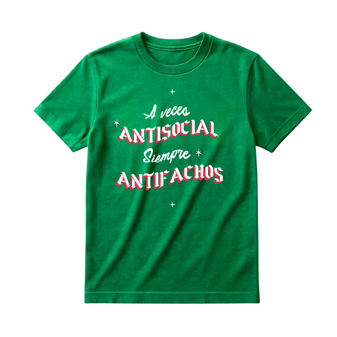 Playera A veces Verde