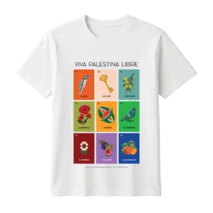 Playera Lotería Blanca