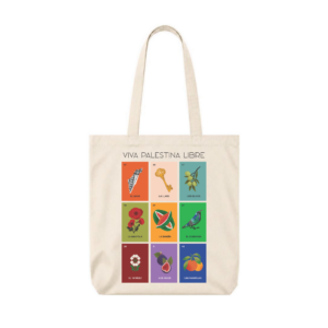 Tote Bag Lotería Palestina - Hueso