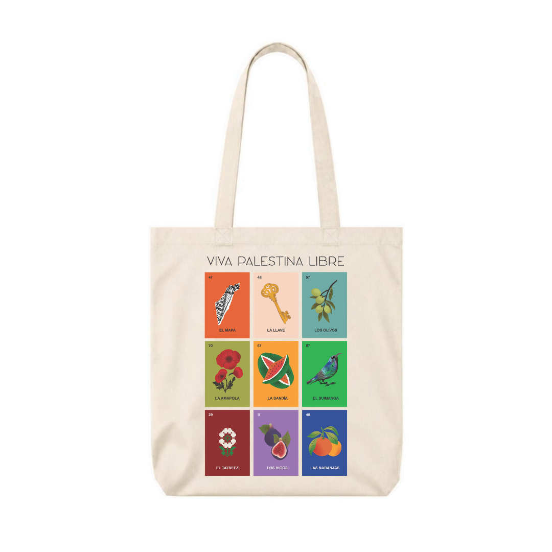 Tote Bag Lotería Palestina - Hueso
