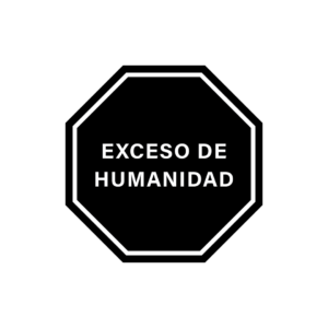 Sticker Exceso de Humanidad