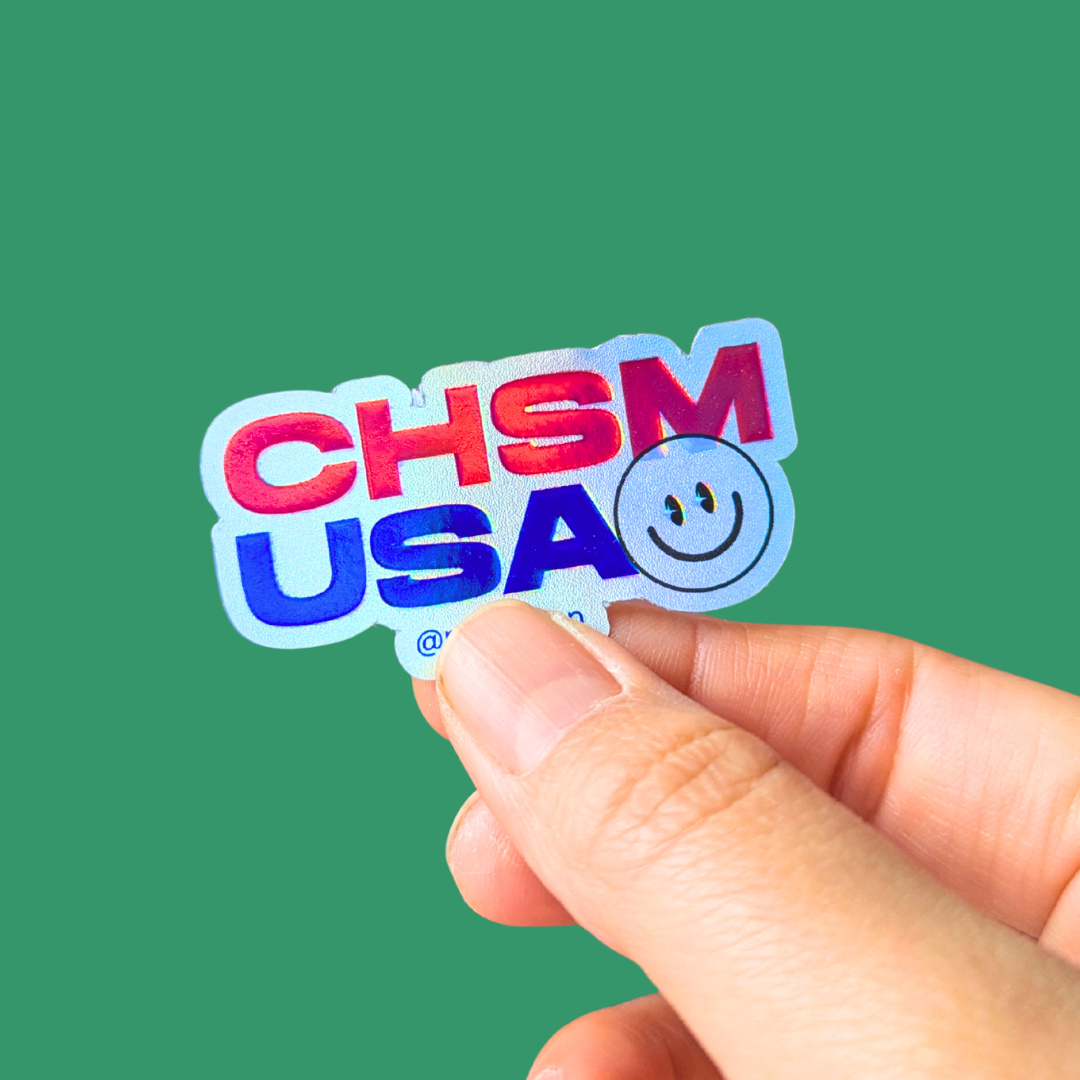 Sticker CHSM USA - Imagen 2