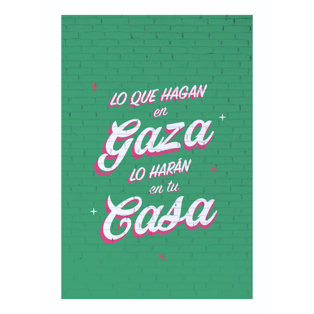 Lo que hagan en Gaza | Print
