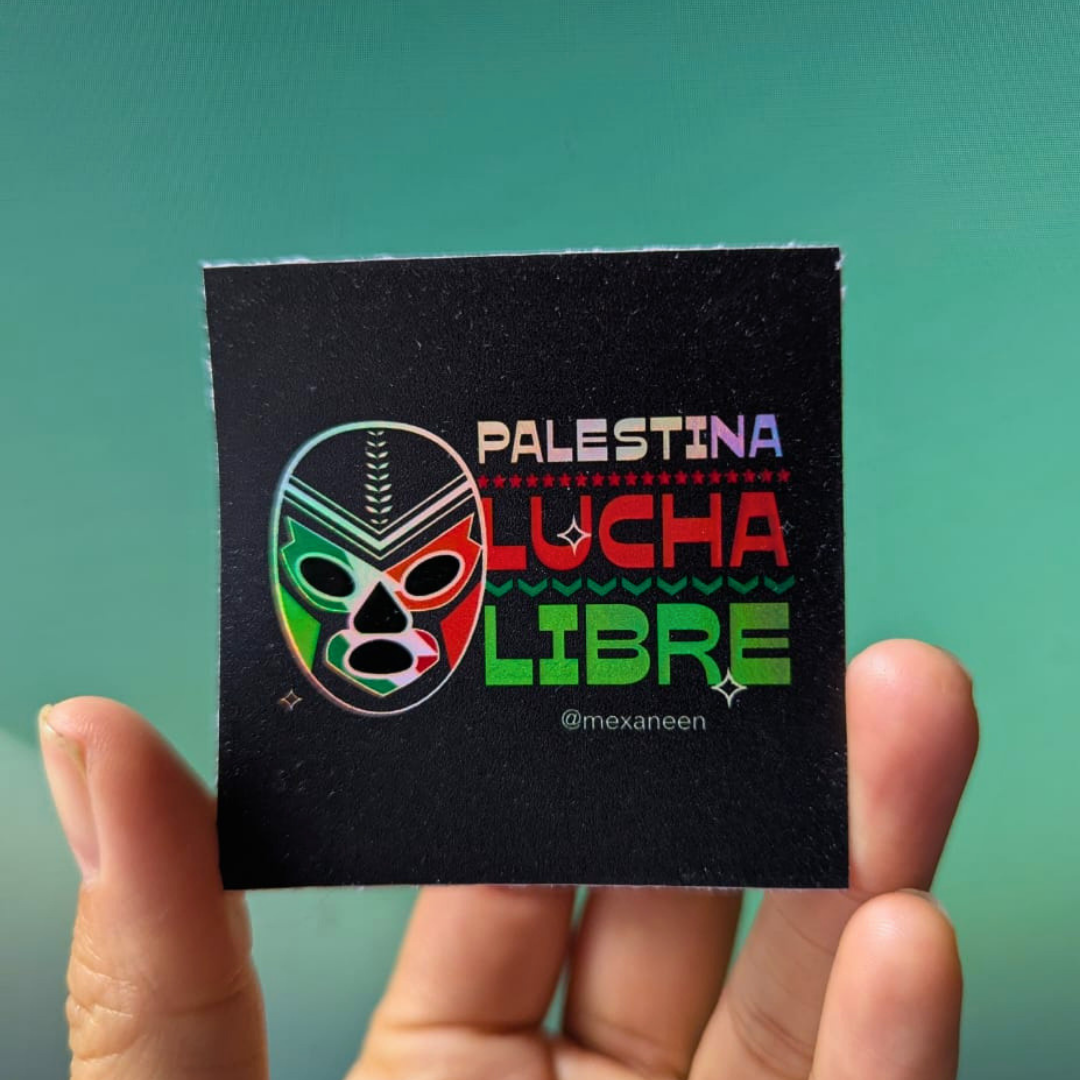 Sticker Lucha Palestina Libre - Imagen 2