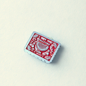 Pin Metálico – Papel Picado Palestina